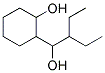 2-(ALPHA-HYDROXY-BETA-ETHYLBUTYL)CYCLOHEXANOL Struktur