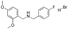 (2,4-DIMETHOXY-BENZYL)-(4-FLUORO-BENZYL)-AMINEHYDROBROMIDE price.