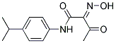 2-HYDROXYIMINO-N-(4-ISOPROPYL-PHENYL)-3-OXO-BUTYRAMIDE Struktur