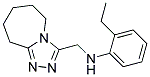 2-ETHYL-N-(6,7,8,9-TETRAHYDRO-5H-[1,2,4]TRIAZOLO[4,3-A]AZEPIN-3-YLMETHYL)ANILINE Struktur