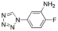 [2-FLUORO-5-(1H-TETRAZOL-1-YL)PHENYL]AMINE Struktur