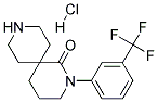 2-(3-(TRIFLUOROMETHYL)PHENYL)-2,9-DIAZASPIRO[5.5]UNDECAN-1-ONE HYDROCHLORIDE Struktur