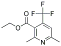 2,6-DIMETHYL-4-TRIFLUOROMETHYL-NICOTINIC ACID ETHYL ESTER Struktur