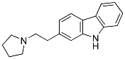 2-(2-PYRROLIDIN-1-YL-ETHYL)-9H-CARBAZOLE Struktur