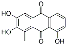 1-METHYL-2,3,8-TRIHYDROXY ANTHRAQUINONE Struktur