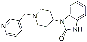 1-[1-(PYRIDIN-3-YLMETHYL)PIPERIDIN-4-YL]-1,3-DIHYDRO-2H-BENZIMIDAZOL-2-ONE Struktur