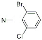 2-bromo-6-chlorobenzonitrile Struktur