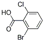 2-Chloro-6-bromobenzoic acid Struktur