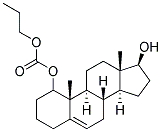 1-androstenediol propyl carbonate Struktur