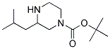 1-Boc-3-isobutyl-piperazine Struktur