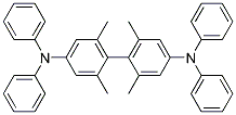 2,6,2',6'-Tetramethyl-N,N,N',N'-tetraphenyl-benzidine Struktur