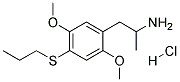 1-(2,5-DIMETHOXY-4-N-PROPYLTHIOPHENYL)-2-AMINOPROPANE HYDROCHLORIDE Struktur