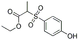 2-(4-HYDROXY-BENZENESULFONYL)-PROPIONIC ACID ETHYL ESTER Struktur