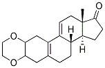 2. 3-ETHYLENEDIOXY-ESTRA-5(10), 9(11)-DIENE-17-ONE Struktur