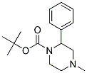 1-Boc-4-Methyl-2-PhenylPiperazine Struktur