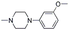 1-Methyl-4-(3-Methoxyphenyl)Piperazine Struktur