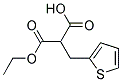 2-Carbethoxy-3-(2-Thienyl)Propanoicacid Struktur