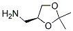 1-[(4S)-2,2-dimethyl-1,3-dioxolan-4-yl]methanamine Struktur