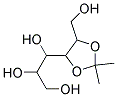 1-[5-(hydroxymethyl)-2,2-dimethyl-1,3-dioxolan-4-yl]propane-1,2,3-triol Struktur