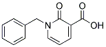 1-benzyl-2-oxo-1,2-dihydropyridine-3-carboxylic acid Struktur