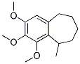 1,2,3-TRIMETHOXY-9-METHYL-6,7,8,9-TETRAHYDRO-5H-BENZOCYCLOHEPTENE Struktur