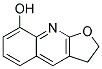 2,3-DIHYDROFURO(2,3-B)QUINOLIN-8-OL Struktur