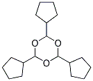 2,4,6-TRICYCLOPENTYL-1,3,5-TRIOXANE Struktur