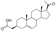 20-OXO-5-PREGNEN-3B-YLACETATE Struktur