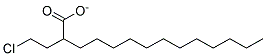 2-CHLOROETHYLTETRADECANOATE Struktur