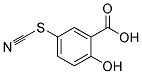 2-HYDROXY-5-THIOCYANATOBENZOICACID Struktur