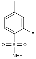 2-Fluoro-4-methylbenzenesulfonamide Struktur