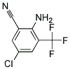 2-Amino-5-chloro-3-(trifluoromethyl)benzonitrile Struktur