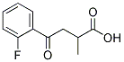 2-METHYL-4-OXO-4-(2'-FLUOROPHENYL)BUTYRIC ACID Struktur