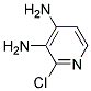 2-CHLORO-3,4-DIAMINOPYRIDINE Struktur