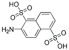 2-AMINONAPHTHALENE-1,5-DISULPHONIC ACID Struktur