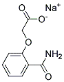 2-(CARBAMOYL PHENOXY)ACETIC ACID, SODIUM Struktur