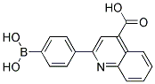 2-(4-BORONOPHENYL)-4-QUINOLINECARBOXYLIC ACID Struktur