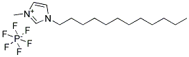1-DODECYL-3-METHYLIMIDAZOLIUM HEXAFLUOROPHOSPHATE Structure
