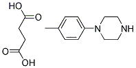 1-(4-METHYLPHENYL)-PIPERAZINE BUTANEDIOATE Struktur