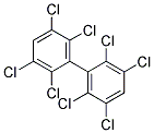 2.2'.3.3'.5.5'.6.6'-OCTACHLOROBIPHENYL SOLUTION 100UG/ML IN HEXANE 2ML Struktur