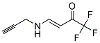 1,1,1-TRIFLUORO-4-(PROP-2-YNYLAMINO)BUT-3-EN-2-ONE, TECH Struktur