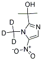 2-(1-METHYL-D3-5-NITRO-1H-IMIDAZOL-2-YL)-PROPAN-2-OL Struktur