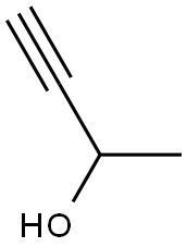 1-BUTYNE-3-OL, 55% IN H2O Struktur