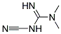1,1-DIMETHYL-3-CYANOGUANIDINE Struktur