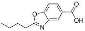 2-BUTYL-1,3-BENZOXAZOLE-5-CARBOXYLIC AICD Struktur