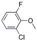 2-CHLORO-6-FLUOROANISOL Struktur