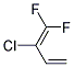 2-CHLORO-1,1-DIFLUORO-1,3-BUTADIEN Struktur