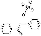 1-(2-OXO-2-PHENYLETHYL)PYRIDINIUM PERCHLORATE Struktur