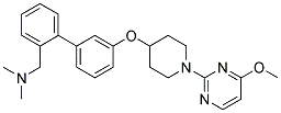 1-(3'-([1-(4-METHOXYPYRIMIDIN-2-YL)PIPERIDIN-4-YL]OXY)BIPHENYL-2-YL)-N,N-DIMETHYLMETHANAMINE