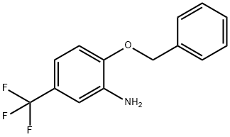 2-(BENZYLOXY)-5-(TRIFLUOROMETHYL)ANILINE Struktur